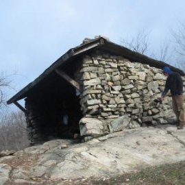 West Mountain Shelter - Harriman State Park. Phto by Daniel Chazin.
